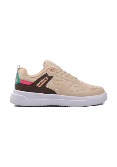 Walkway Berry Bej-kahve Unisex Sneaker 001
