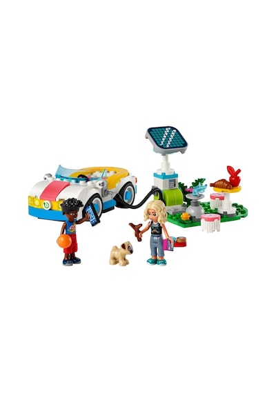 LEGO® Friends Elektrikli Araba ve Şarj İstasyonu 42609 6+ Yaratıcı Oyuncak Yapım Seti - 170 Parça