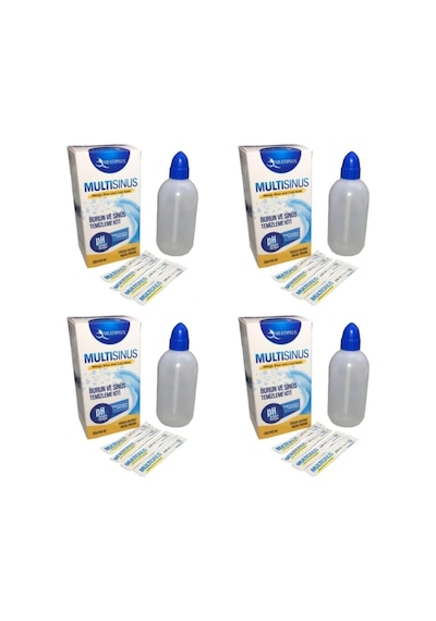 Multi Sinüs Rinse Burun Ve Sinüs Temizleme Kiti 4'lü Set