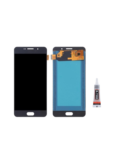 Samsung A7 2016 A710 Siyah Uyumlu Ekran Lcd Dokunmatik B7000 15ml Yapıştırıcı İle Beraber Yc