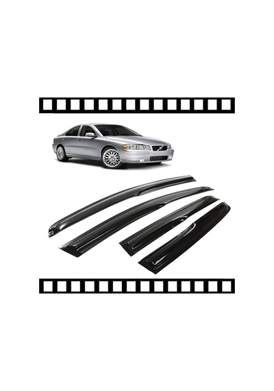 Volvo S60 Mügen Cam Rüzgarlığı 2001-2010 Arası 4 Lü N11.36301