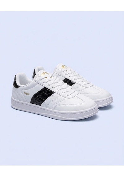 Kappa Veludo Kadın Beyaz-siyah Sneaker