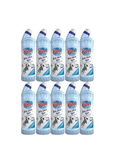 Bingo Oksijen Çamaşır Suyu 750 Ml 750 Ml X 9 Adet Diğer