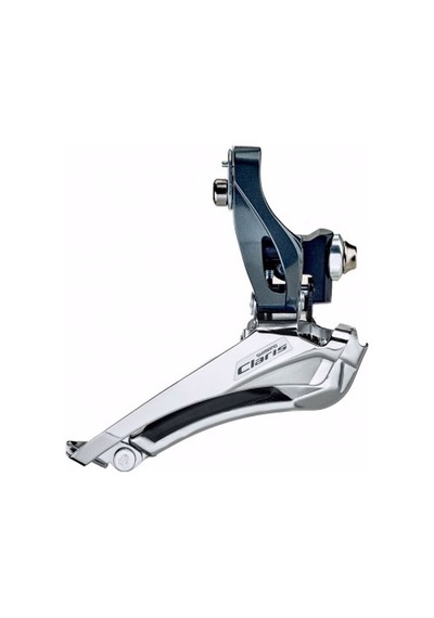 Shimano Claris Fd-r2000 Braze-on Orta Aktarıcı  2x8v Gümüş - Siyah