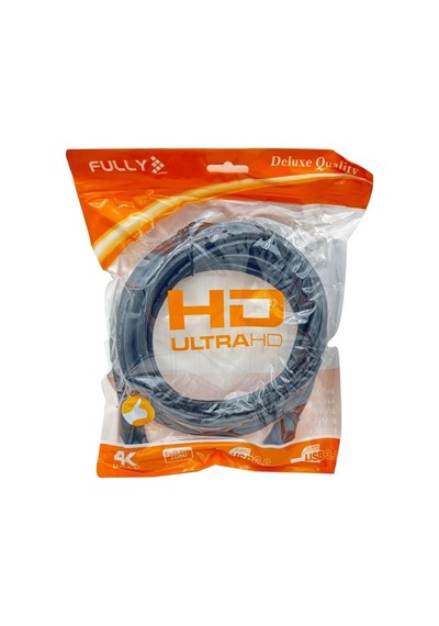 Fully G-507bs Siyah 19+1 Gold Uç V2.0 3 Metre 4k Hdmı Kablo