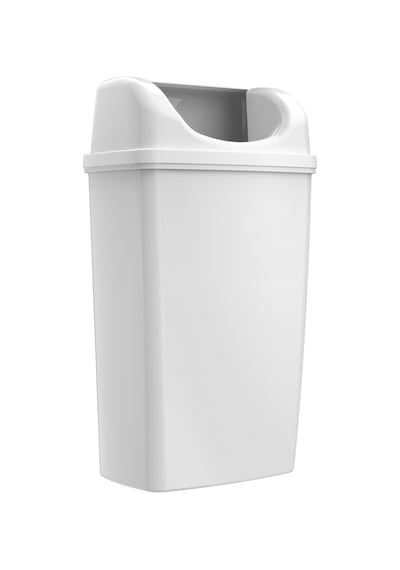 Rulopak Duvara Monte 50 L Çöp Kovası - Beyaz Diğer