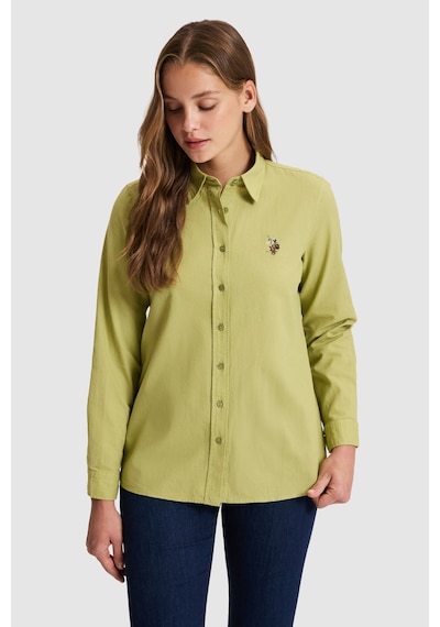 U.s. Polo Assn. Kadın Çağla Gömlek Basic 50320204-vr016 Cagla