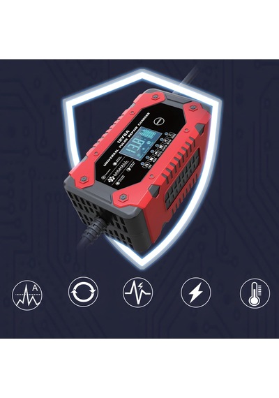 Enshall 12v 6a Akıllı Hızlı Akü Şarj Cihazı