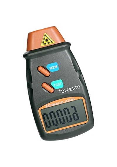 Lcd Ekranlı Dijital Devir Sayısı Ölçer, Lazerli Temassız Takometre, 2.5 Rpm-99,999 Rpm