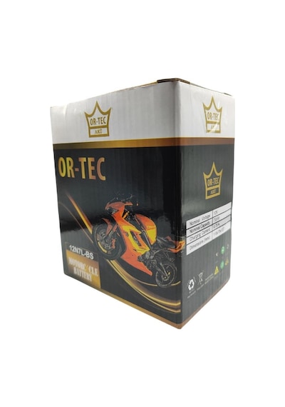 Ortec 12v 7ah 12n7l-bs Motosiklet Aküsü