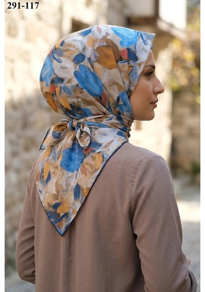 Rozella Eşarp Rozella Soft Pamuk Eşarp 291-117 Çok Renkli