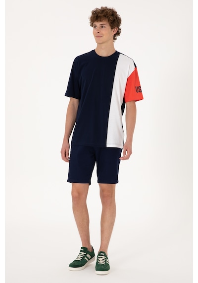 U.S. Polo Assn. Erkek Comfort Fit Bisiklet Yaka Lacivert Tişört 50306896-VR033 U.S. Polo Assn. Erkek Comfort Fit Bisiklet Yaka Lacivert Tişört 50306896-VR033