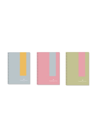 Faber-castell Defter Pp Pastel 100 Çizgili 5075000515000 Açık Mavi