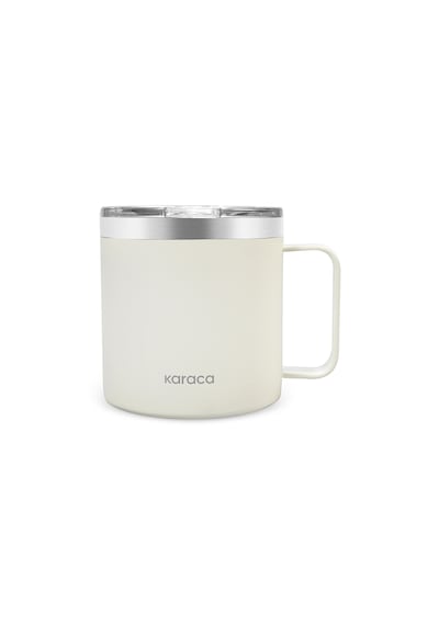 Karaca Thermal Çelik Mug 420 Ml Krem