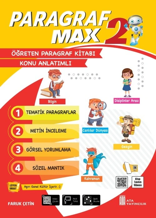 2.sınıf Maarif Model Tüm Derler Konu Anlatımlı + Soru Bankası + Paragraf Max 2025-2026