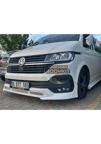 Transporter Ön Tampon Eki - 2020 - 2024 Plastik Boyasız