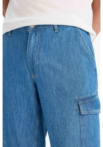 DeFacto %100 Pamuk Hafif Kumaş Regular Fit Jean Uzun Bermuda Şort F4223AX25SMNM39 DeFacto %100 Pamuk Hafif Kumaş Regular Fit Jean Uzun Bermuda Şort F4223AX25SMNM39