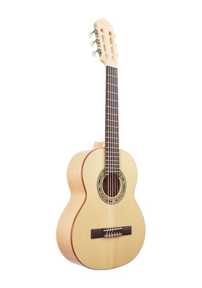 Rodriguez Rc512mn Klasik Gitar - 1/2 Çocuk - Gül Seri Gül Ağacı Rosewood Klavye Ve Köprü, Ladin Kapak, Küçük Eller İçin Ergonomik Sap Yapısı Uyum: 1/2 Boy 7-9 Yaş