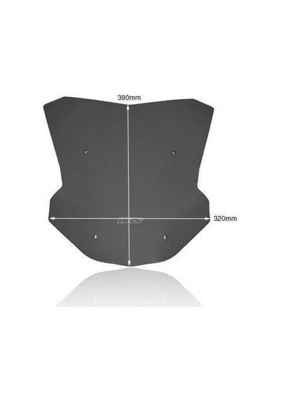 Wrs Honda X-adv 750 2025-2027 Sport Koyu Füme Rüzgar Siperliği Ho041fs
