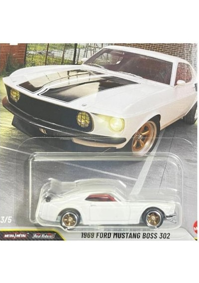 Hot Wheels Premium Fast & Furious 25.yıl 1969 Ford Mustang Boss 302 Hnw46 Jhw72 La10 Çok Renkli