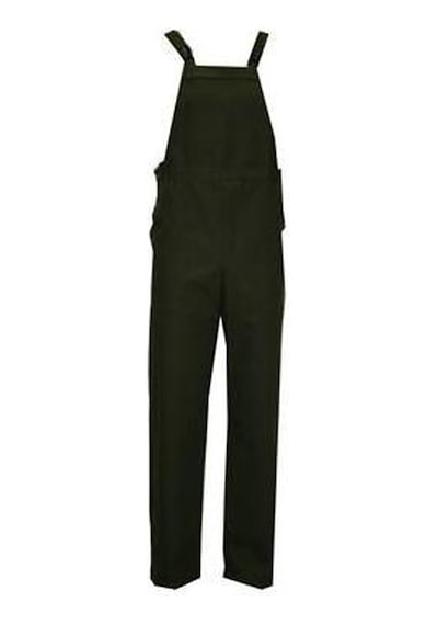 Askılı Bahçevan Tulum Gabardin Haki