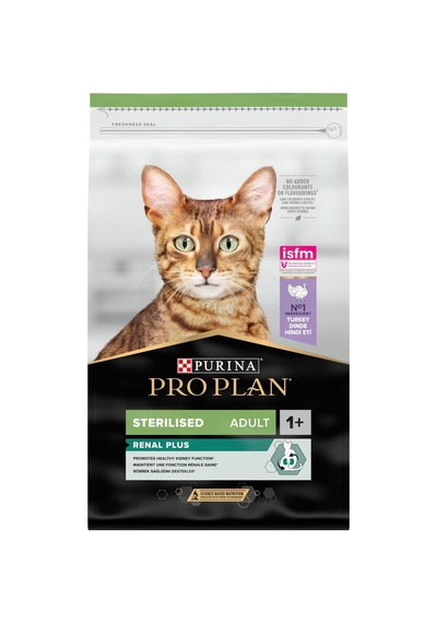 Sterilised Hindili Kuru Kedi Maması 10 Kg Standart