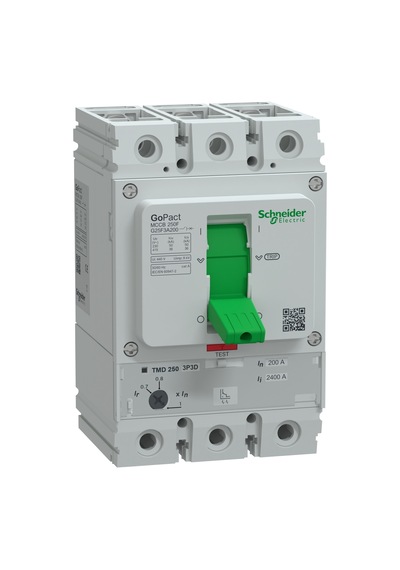 Schneider Electric G25F3A200 3x200A 36KA 140-200A Ayarlı Gopact