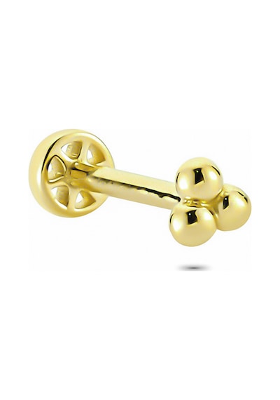 Glorria Altın 3 Top Tragus Piercing Çok Renkli