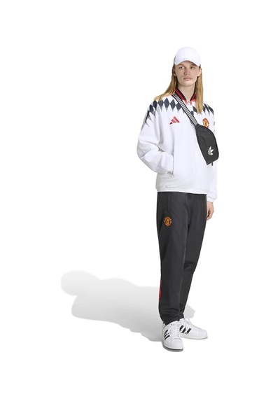 Adidas Erkek Ceket Manchester United Stadium Track Top Kv4348 Beyaz