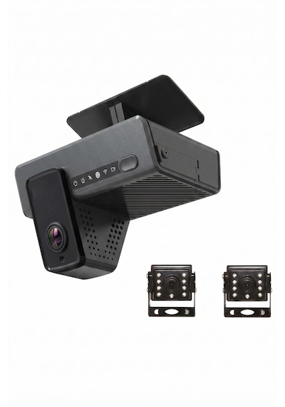 Inox X610 4g Gps 4 Kanallı Araç İçi Ve Dışı Kamera Uzaktan Canlı İzleme Filo Takip Sistemi