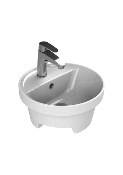 Turkuaz Cerastyle Suit Tezgah Üstü Lavabo Ø38