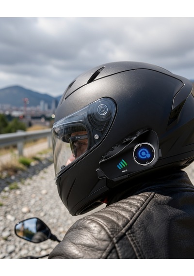 Bluetooth Kask Kulaklık Su Geçirmez 1080p Kamera Uczzzq28intercom-7-1