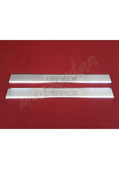Db Chrome Peugeot Bipper Krom Kapı Eşiği 2008 Sonrası 2 Parça P.Ç (494314895)