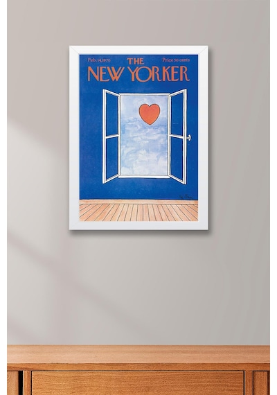 The New Yorker Çerçeveli Tablo February 14 1970