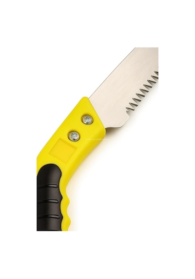 Budama Testeresi, 30 Cm Paslanmaz Çelik Dişli Bıçak, 17 Cm Ergonomik Saplı, Ağaç Dalları Ve Bah