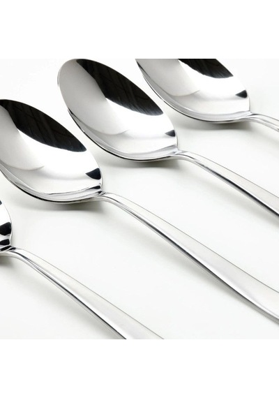 Ikea Martorp 4 Parça Yemek Kaşığı Seti 19 Cm Krom