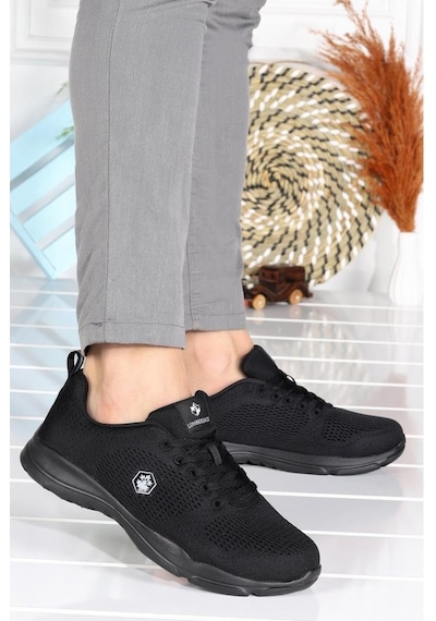 Lumberjack Agatha 3fx Siyah Siyah Comfort Casual Rahat Kalıp Erkek Spor Ayakkabısı Siyah