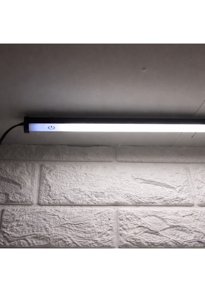 Dokunmatik 120cm 6000k Beyaz Işık Tak Çalıştır Led Mutfak, Dolap, Tezgah Altı, Duvar Dekoratif Gece Lambası Beyaz Işık