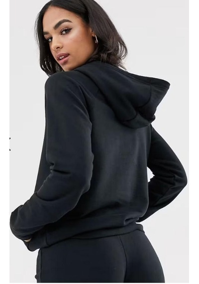 Nike Sportswear Essential Po Hoodie Kapüşonlu Sweatshirt Siyah