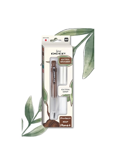 Deep Klm & Grıp & Sılgı Yedeklı Set 05mm Kahverengı Kahverengi