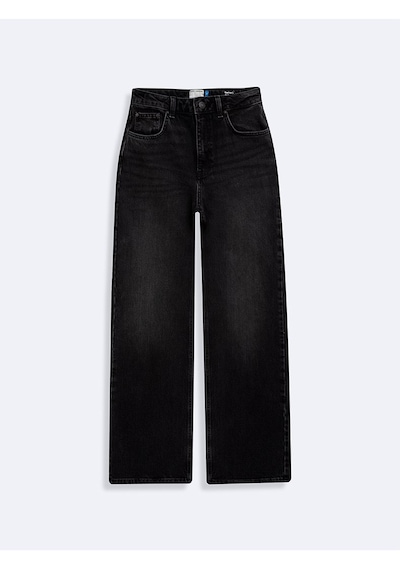 LTB Danıca L Yüksek Bel Geniş Paça Mid Indigo Jean Pantolon Mavi LTB Danıca L Yüksek Bel Geniş Paça Mid Indigo Jean Pantolon Mavi