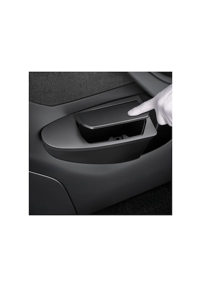 Red Lion Parts Tesla Model Y Juniper Uyumlu Ön Kapı İçi Gizli Çöp Kovası Kapaklı Düzenleyici Organizer