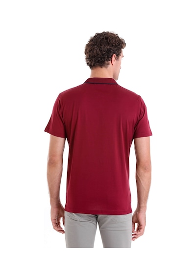 Hatemoğlu Bordo Regular Fit Düz 100% Pamuk Polo Yaka Tişört Bordo Hatemoğlu Bordo Regular Fit Düz 100% Pamuk Polo Yaka Tişört Bordo