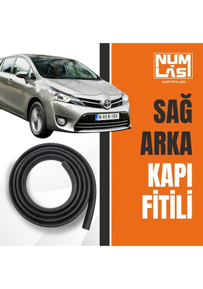 Toyota Verso 2013-2023 Sağ Arka Kapı Fitili-a Kalite-numlas-nm5558
