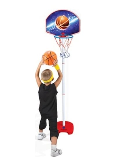 Ayarlanabilir Basket Potası Ve Top Seti - Eğlenceli Tasarım İle