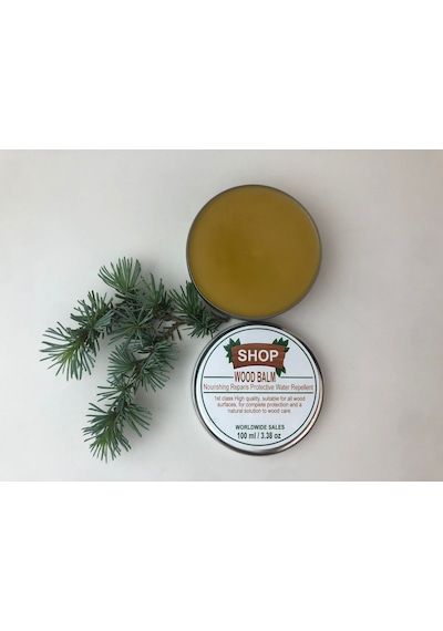 Shop Wood Balm Doğal Ahşap Koruyucu Yenileyici Ömür Uzatan Balm