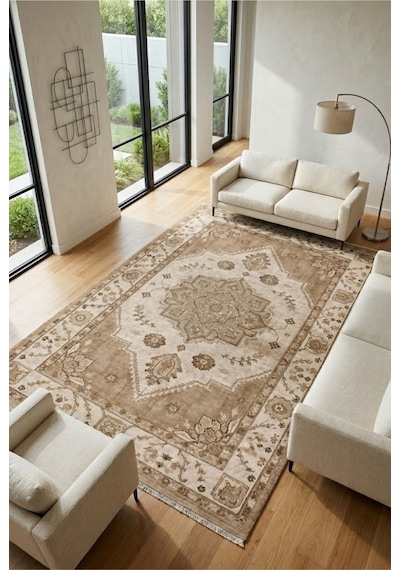 Yolluk Halı Kaymaz Taban Yıkanabilir Leke Tutmaz Kilim Özel Ölçü Koridor Halısı 3027-2 Çok Renkli
