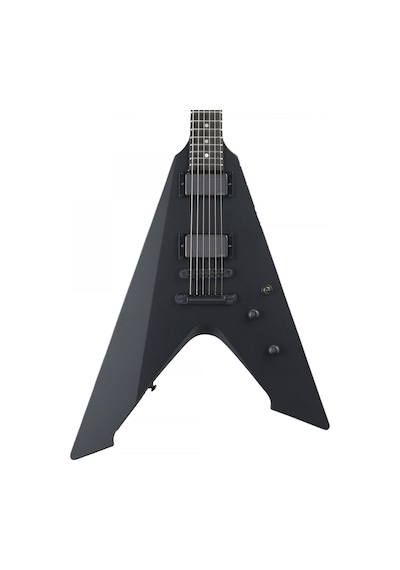 Esp Ltd Lvultureblks James Hetfield Signature Vulture Black Satin V Kasa Mat Siyah Emg Het Set