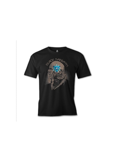 Black Sabbath Arc Reactor Baskılı Sİyah Erkek Tshirt 001