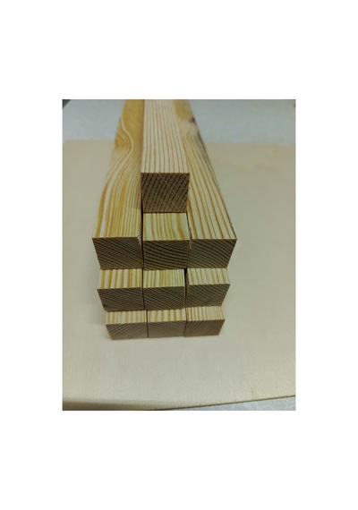 Çam Çıta 10 Adet 2,00x 4,00cm 50cm Uzunluk 1 X 50